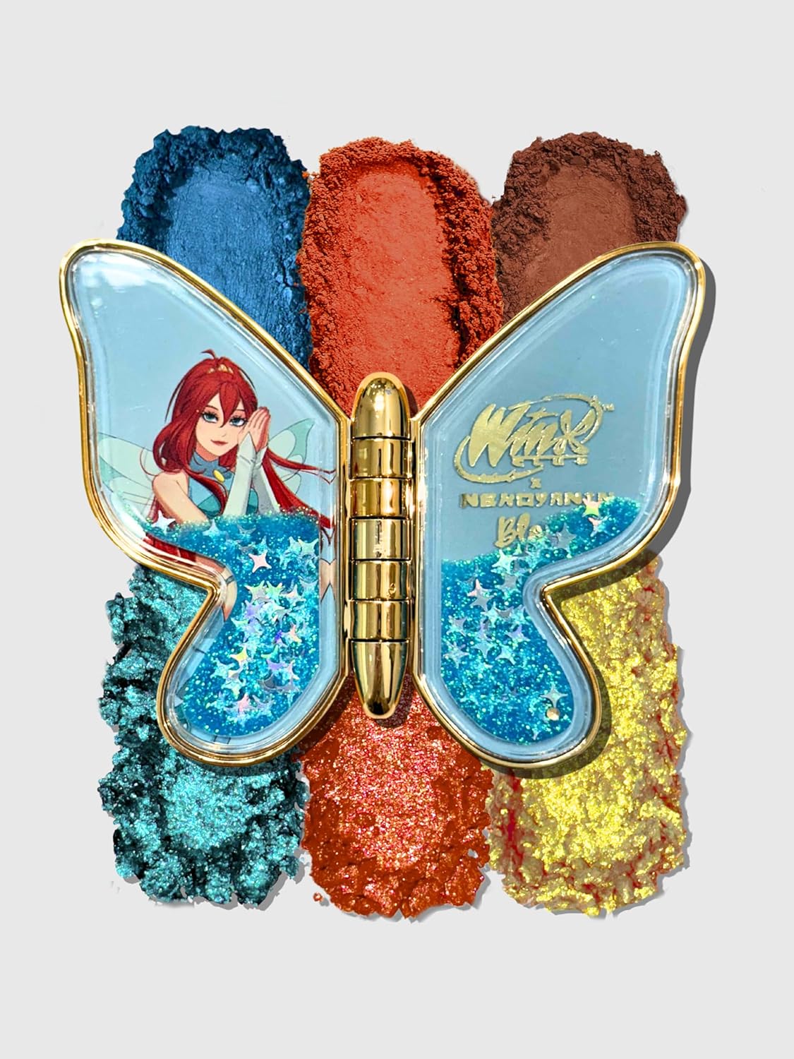 Winx Club Eyeshadow Palette - Bloom Color Collection for Vibrant Eye Looks