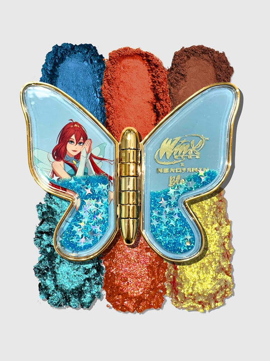 Winx Club Eyeshadow Palette - Bloom Color Collection for Vibrant Eye Looks