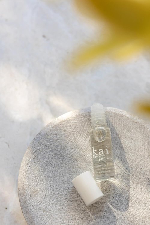 Kai Perfume Oil - Fresh Gardenia Scent | Long-Lasting, Vegan 1/8 Oz Roll-On Inspired by Hawaiian Memories