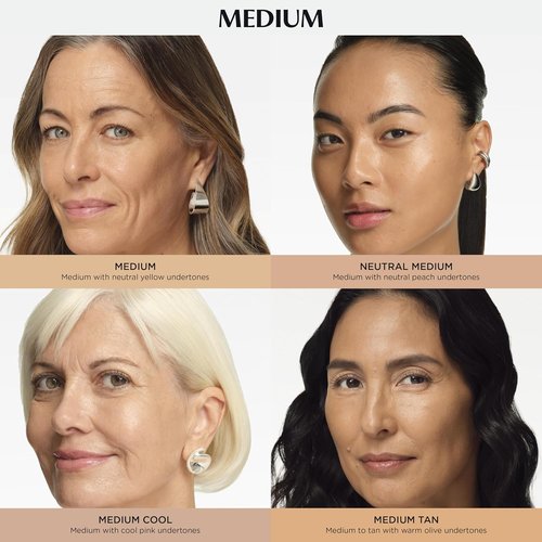 IT Cosmetics CC+ Nude Glow Foundation - Medium Coverage with SPF 40, 2% Niacinamide & Hyaluronic Acid - 1.08 fl oz