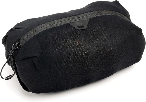 Peak Design Ultralight Packing Cube Bundle - Black Stretchy Mesh Travel Organizers | Zippered with Strap Attachments, Sizes XXS, XS, S