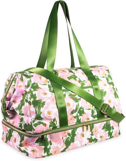 Kate Spade New York Large Insulated Cooler Tote Bag - Soft-Sided Beach Bag with Shoulder Strap | Hidden Garden