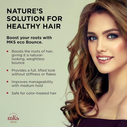 MKS Eco Bounce Volumizing Spray - Natural-Looking Weightless Volume - 4 fl oz | Moroccan Argan Oil & Hemp Seed Oil