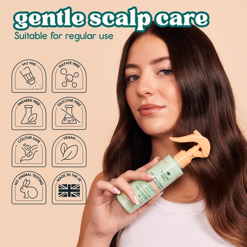 Nature Spell Rosemary Water Leave in Conditioner, Promotes Hair Growth, Heat Protection Spray, Detangling, Smoothes & Adds Shine, For All Hair Types, 5.07 Fl Oz
