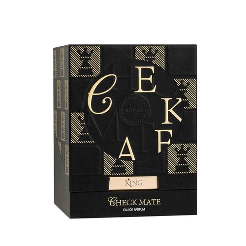 Armaf Checkmate King Eau de Parfum Spray - 3.4 Ounce | Bold Fragrance for Men