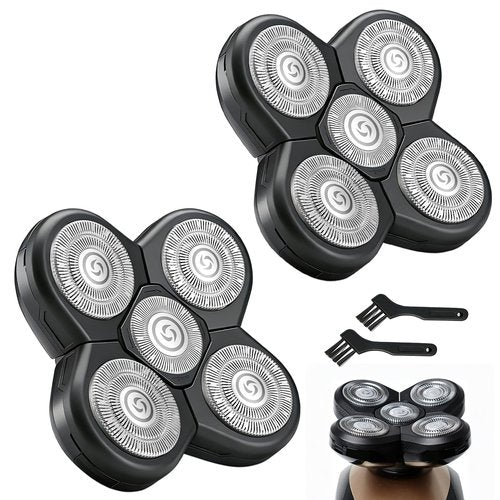 7 Head Shaver Replacement Razor Heads for Many Brands Bald Men's Electric Foil Shaver Replacement,Universal Shaver Replacement Blades for Electric Razor for Men Bald and Face
