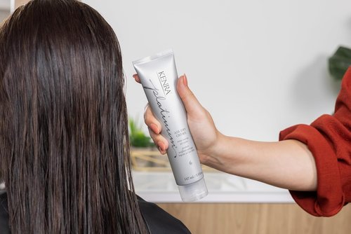 Kenra Platinum Air Dry Crème 6 - Time-Saving Air Styler for All Hair Types | Enhances Body & Tames Frizz