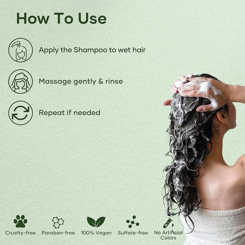 Botanic Hearth Tea Tree Shampoo - Fights Dandruff & Dry Scalp with Vitamin C & Essential Oils | 16 fl oz
