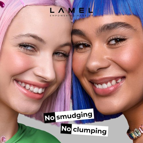 LAMEL Cult Volume & Define Mascara - Volumizing, Curling, Smudge-Proof, Deep Black - 404