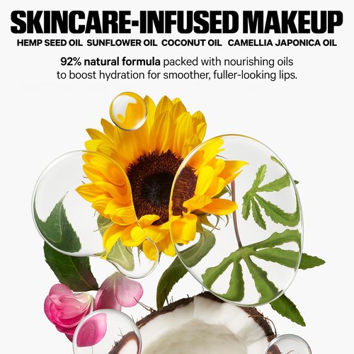 Milk Makeup KUSH Lip Oil - Lightweight, Non-Greasy Sheer Tint - Vegan & Paraben-Free Formula