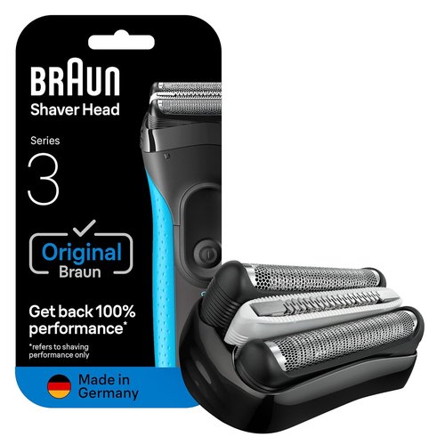 Braun Series 3 Pro Skin Electric Shaver Replacement Head - 32B | Compatible with 3000s, 3010s, 3040s, 3050cc, 3070cc, 3080s, 3090cc