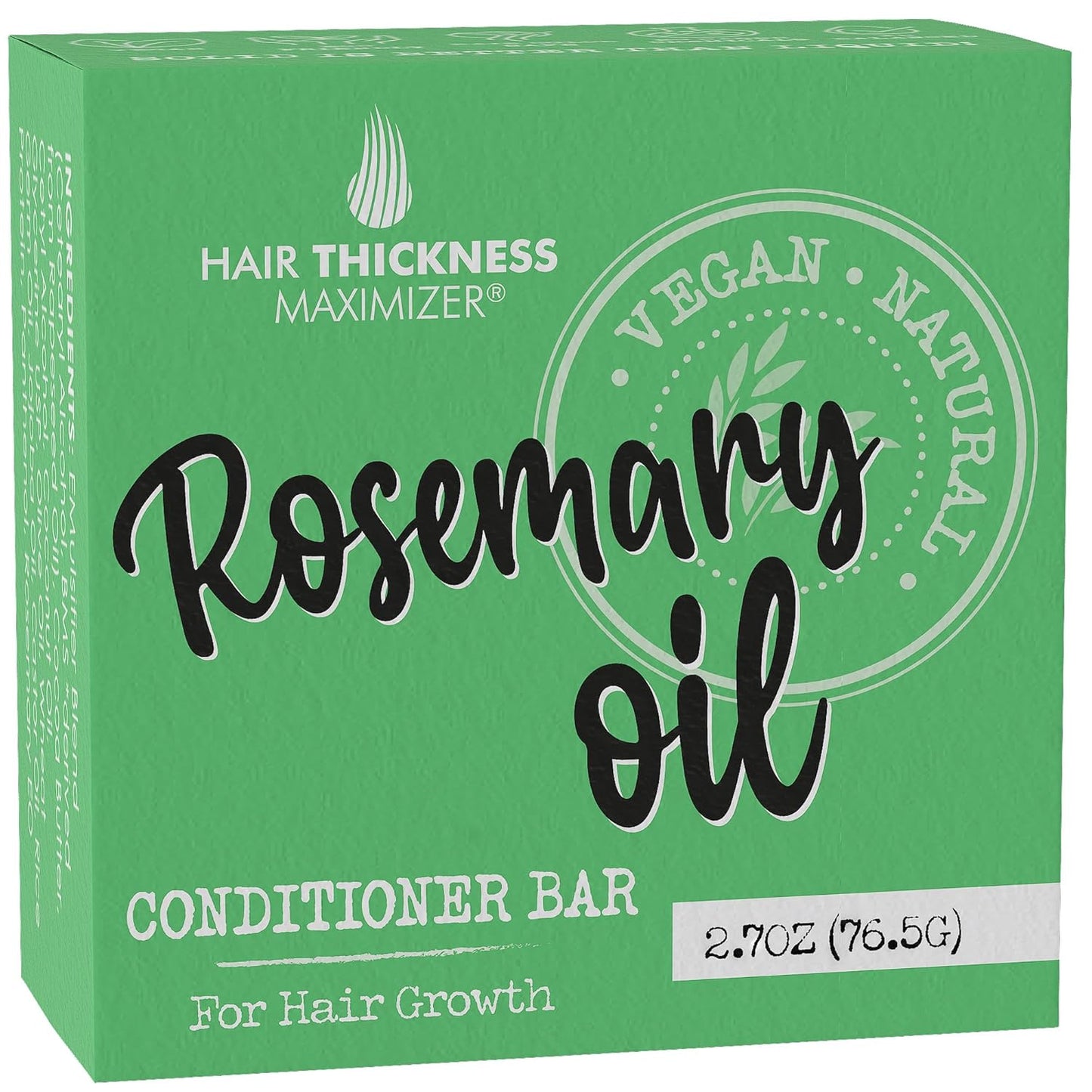 Skiennix Rosemary Oil Conditioner Bar - Eco-Friendly, Vegan Hair Growth Solution | 3 Liquid Bottles Equivalent
