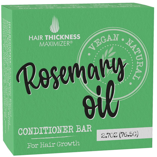 Skiennix Rosemary Oil Conditioner Bar - Eco-Friendly, Vegan Hair Growth Solution | 3 Liquid Bottles Equivalent