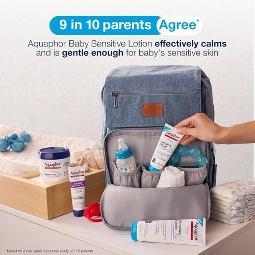Aquaphor Baby Lotion - Soothe & Moisturize Delicate Skin | 8 Oz Size