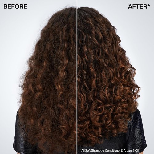 Redken All Soft Argan-6 Oil Treatment - Deeply Conditions Dry Hair, Adds Softness & Shine