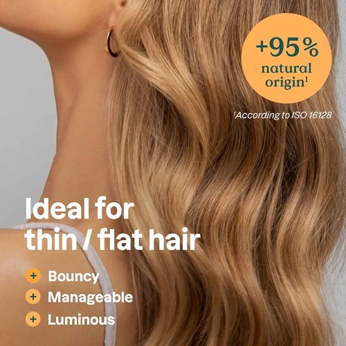 ATTITUDE Volume & Shine Conditioner Bar - Natural Argan Oil & Cocoa Butter for Thin Hair | 3 Oz - Vegan, Clean Ingredients