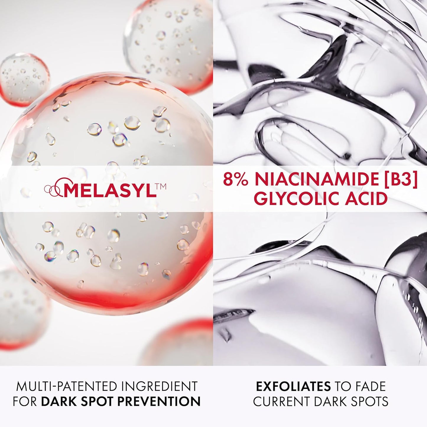 Vichy LiftActiv B3 Serum - 5% Niacinamide & Glycolic Acid for Dark Spot Reduction | Alcohol-Free, 30ml