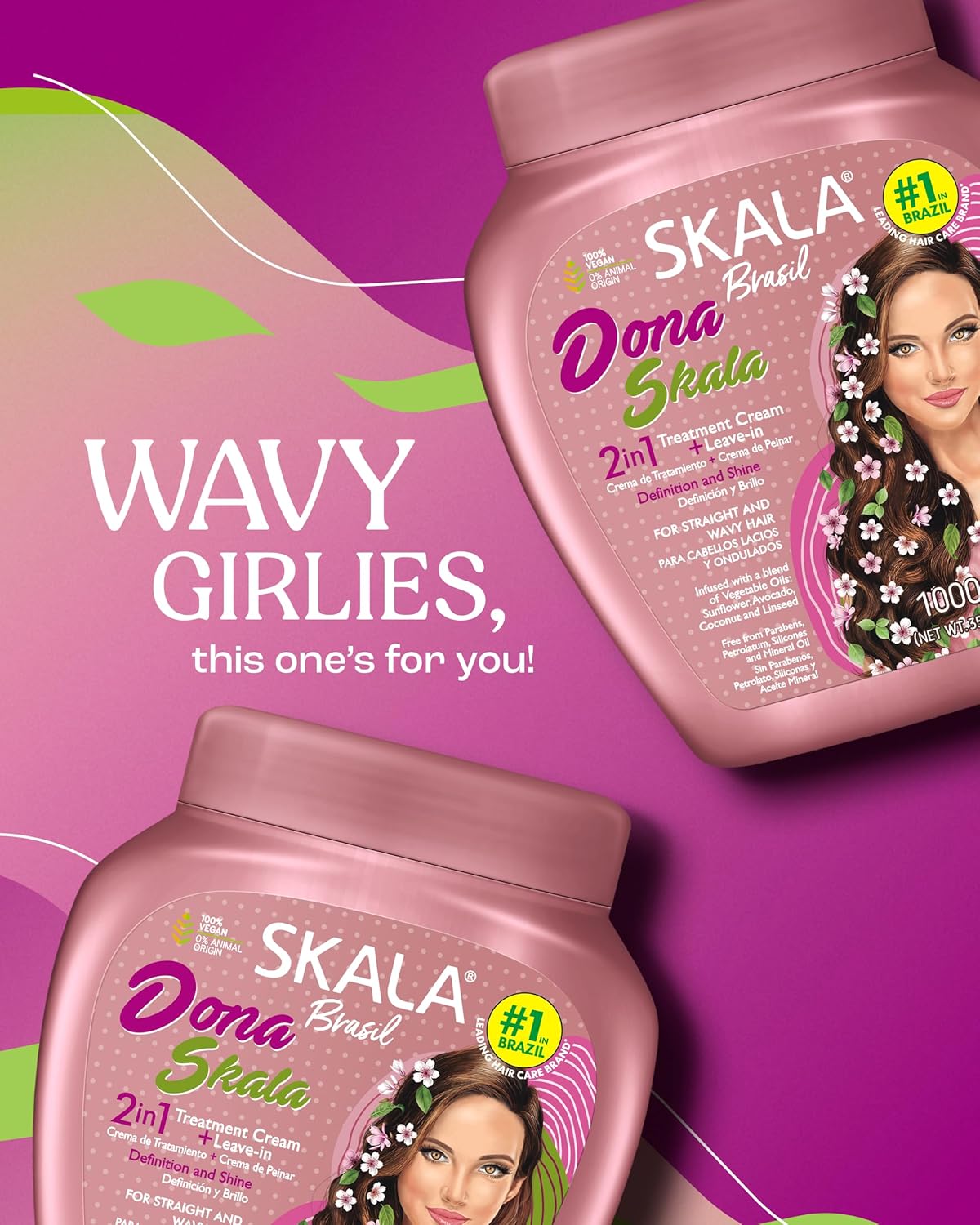 SKALA Dona Hair Cream - Nourishing Formula for Soft, Healthy Hair | 1 Pack