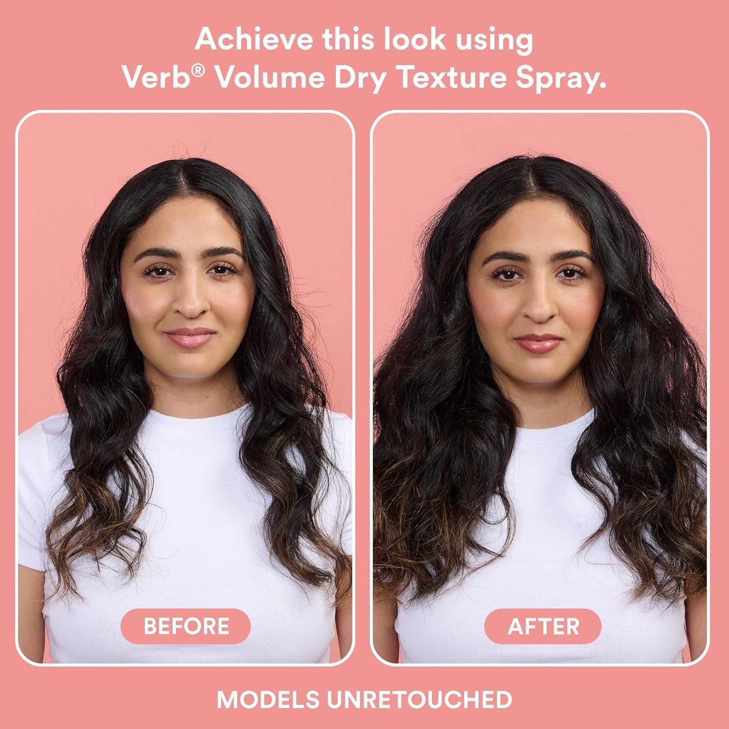 VERB Dry Shampoo Dark - Refreshing Spray for Dark Tones | Absorbs Oils & Extends Styles - Vegan Formula