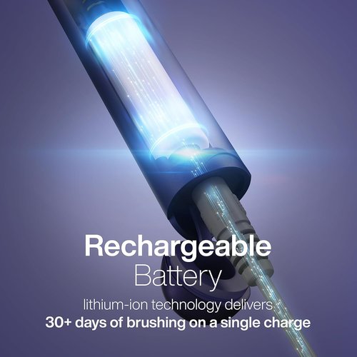 Aquasonic Rechargeable Toothbrush - ADA-Approved with Magnetic Holder & Slim Travel Case | 2 Modes & Smart Timers | Gentle Micro-Vibrations (Lilac)