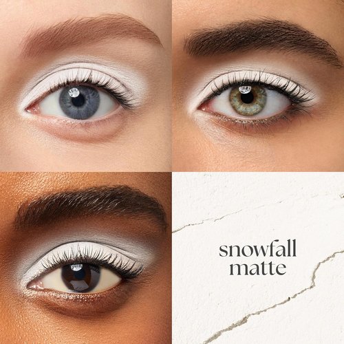 Julep Eyeshadow 101 Cream-to-Powder Stick - Snowfall Matte | Long-Lasting, Waterproof White Cream Eyeshadow