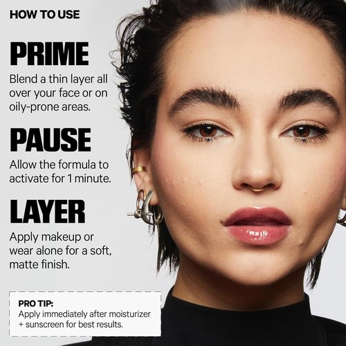 Milk Makeup Pore Eclipse Mattifying Primer - Blurs Pores & Controls Shine for 12-Hour Makeup Hold