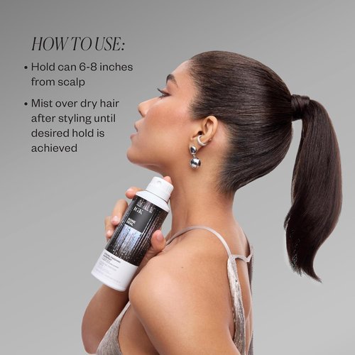 IGK Done Deal Hairspray - Strong Hold Finishing Spray for All Hair Types, Humidity-Resistant, 5 oz