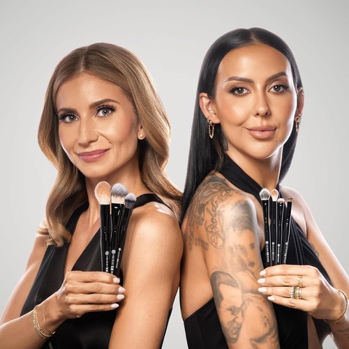 BK BEAUTY - Nikki La Rose Pro Artist Makeup Brush Set | 7 Essential Brushes for Flawless Application