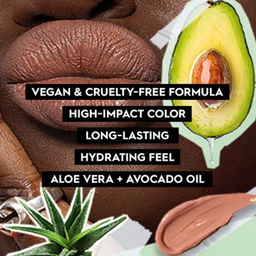 URBAN DECAY Vice Hydrating Lipstick (June Gloom - Sheer Neutral Nude - Shine Finish), Creamy Formula, Moisturizing Lip Color with Aloe Vera & Avocado Oil, Vegan, Cruelty-free - 0.11 oz