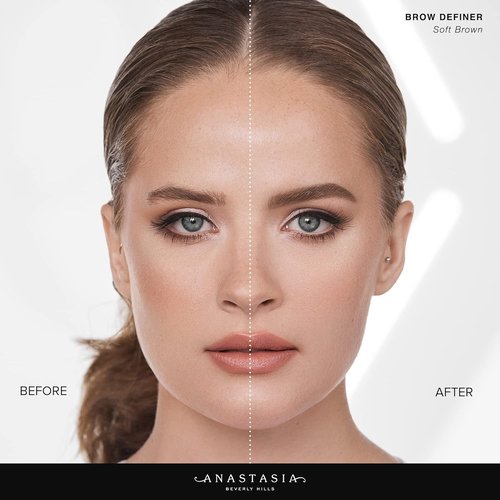 Anastasia Beverly Hills - Brow Definer Pencil | Long-Lasting, Waterproof Formula - Dark Brown