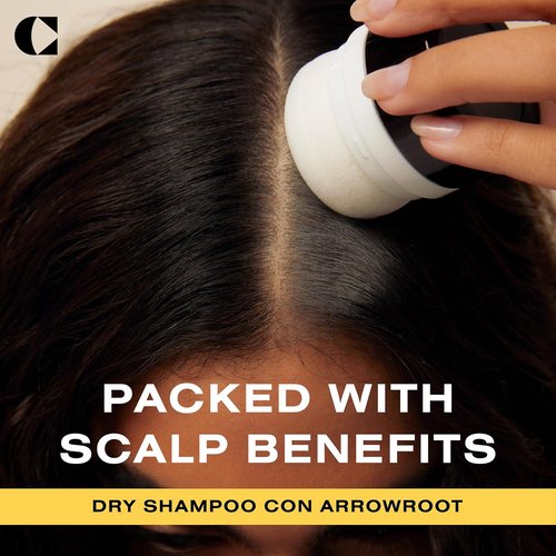 Ceremonia Dry Shampoo - Non-Aerosol Oil-Absorbing Powder with Arrowroot & Aloe Vera | 0.35 Oz
