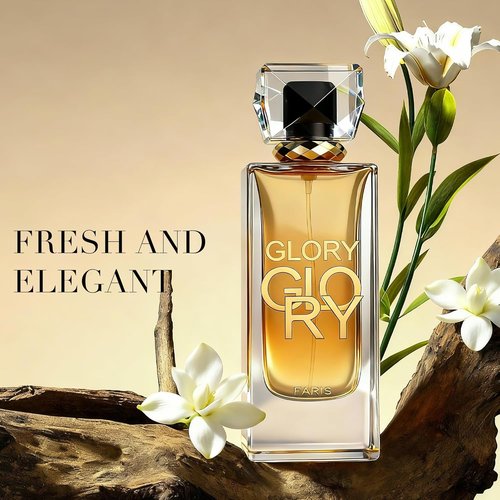 Center Glory Vanilla Cologne-Style Perfume for Women | 100ml Rum & Citrus Fragrance Gift