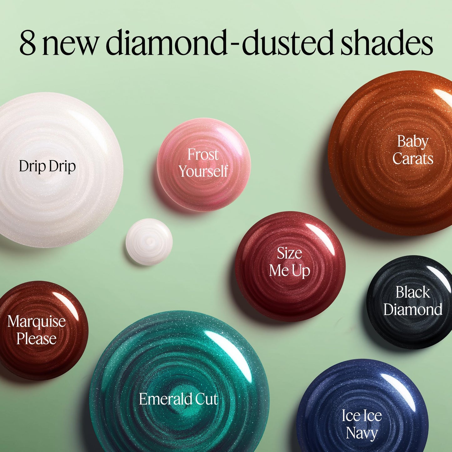 essie gel couture, Long-Lasting Nail Polish, Liquid Diamonds, Sheer White Nail Polish, Drip Drip, 0.46 fl oz