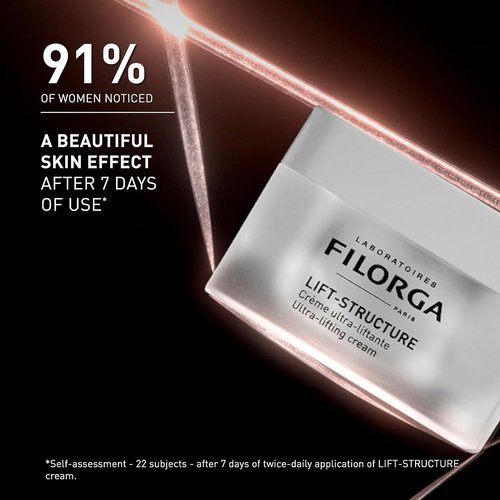 Filorga Lift-Structure Ultra Lifting Face Cream - Anti-Aging Moisturizer with Hyaluronic Acid & Collagen | 1.69 fl. oz.