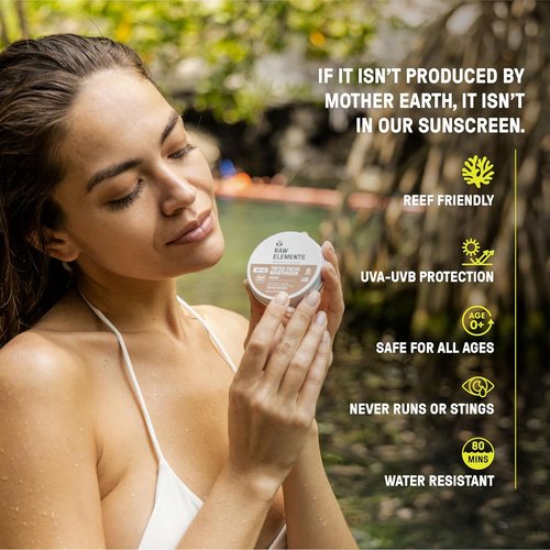 Raw Element Ultra-Moisturizing Tinted Face Cream - SPF 30 Mineral Sunscreen | Non-Toxic, Reef Friendly, Bronze, 1.8 oz