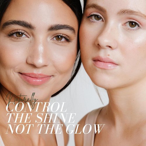 Fitglow Beauty Bamboo Hyaluronic Loose Setting Powder - Translucent Vegan & Organic | Weightless Finish | Pore Blurring | 0.32 oz / 9g