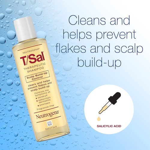 Neutrogena T/Sal Dandruff Shampoo - Scalp Build-Up Control with 3% Salicylic Acid | 4.5 fl oz