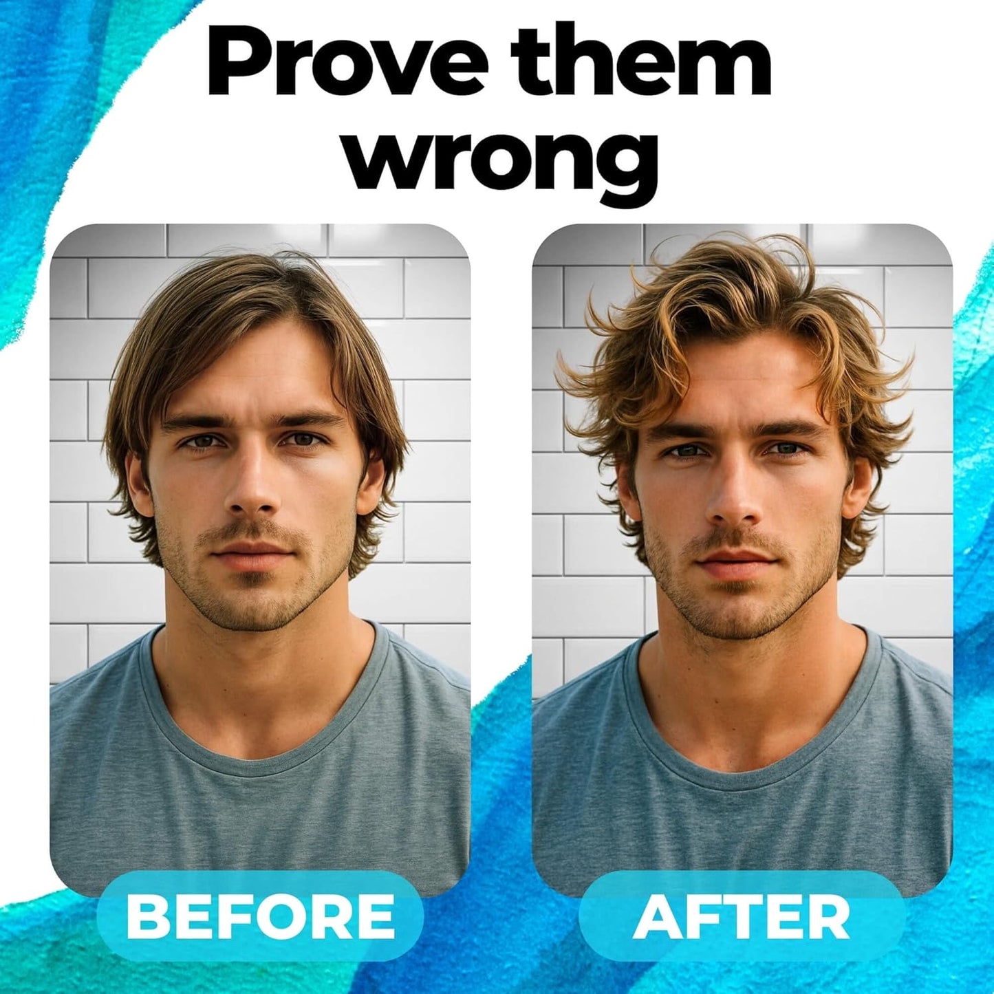 Sea Salt Spray for Hair by Real Ocean | Texturizing Beach Waves & Volume | Aloe, Kelp & Vitamin B5 | 4oz
