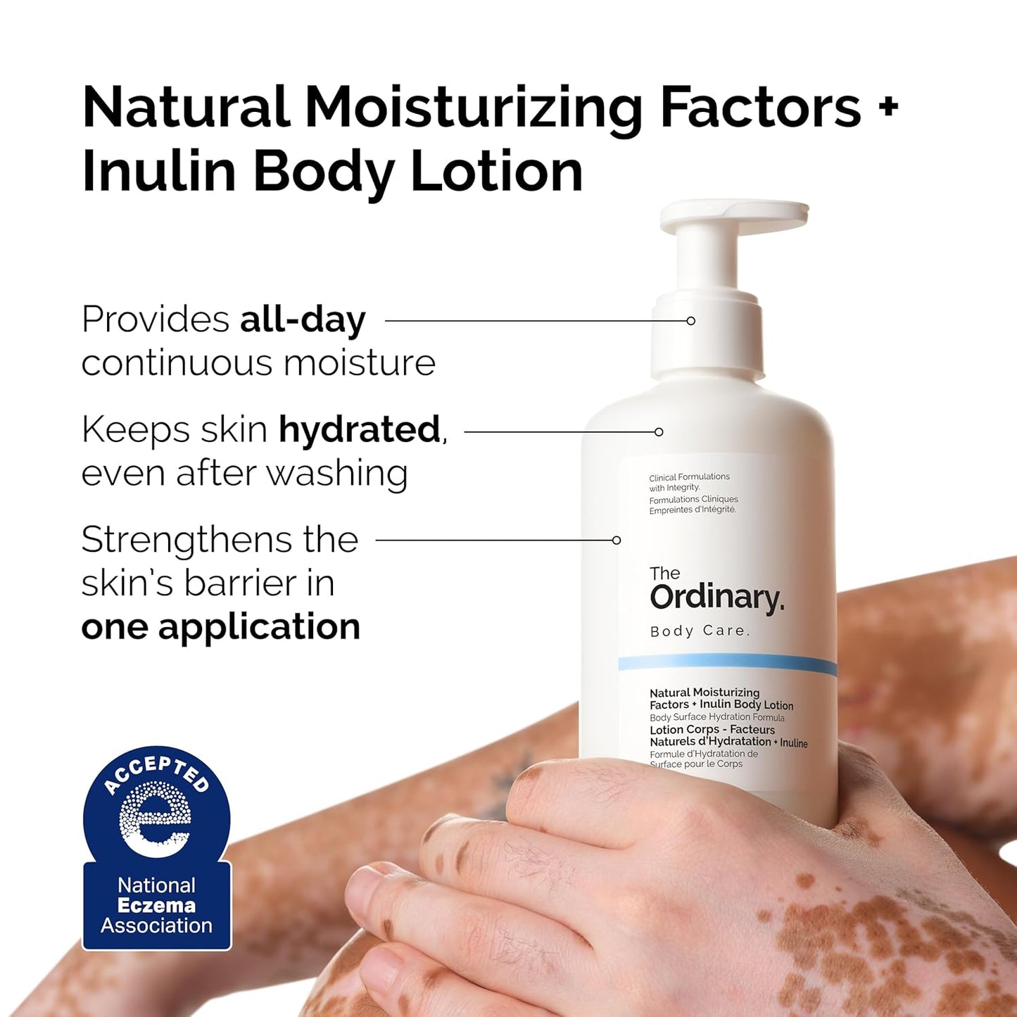 The Ordinary Body Lotion - Lightweight Hydration & Skin Barrier Support | 8.1 Fl Oz