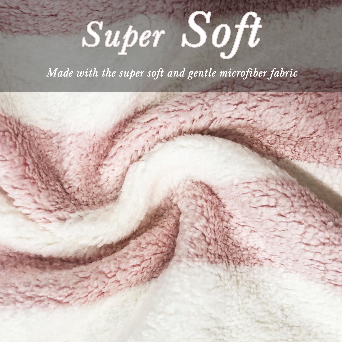 Chloven Large Microfiber Hair Towel Wrap for Women - Anti Frizz Hair Turbans, Super Absorbent & Lightweight, Ideal for Curly Long Hair with Elastic Strap