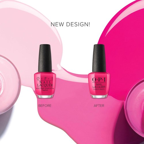 OPI Nail Lacquer - Classic Pink & Purple Nail Polish | Crème, Shimmer & Glitter | Fast-Drying, Chip-Resistant | 0.5 Fl Oz