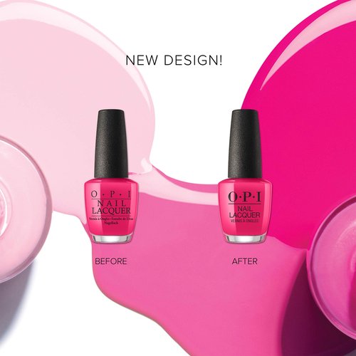 OPI Nail Lacquer Purple With a Purpose | Opaque Dark Purple Shimmer Chip Resistant Nail Polish | Fast Drying, Streak Free