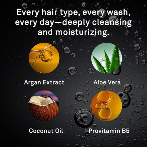 Hawthorne Men's Shampoo & Conditioner Set - Sulfate-Free with Avocado Oil & Aloe | Night Swim Scent, 16 fl. oz. Each
