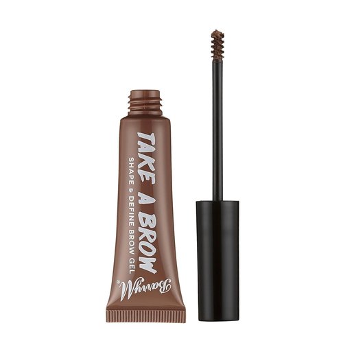 Barry M Brow Gel - Take A Brow in Rich Brown Shade for Perfectly Defined Brows