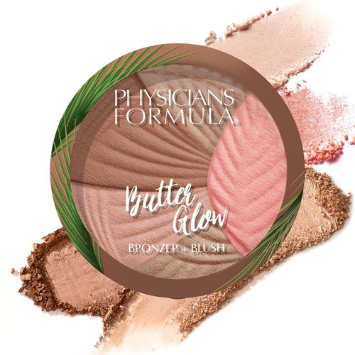 Physicians Formula Butter Glow Bronzer + Blush | Ultra Creamy 2-in-1 Illuminating Formula - Healthy Glow