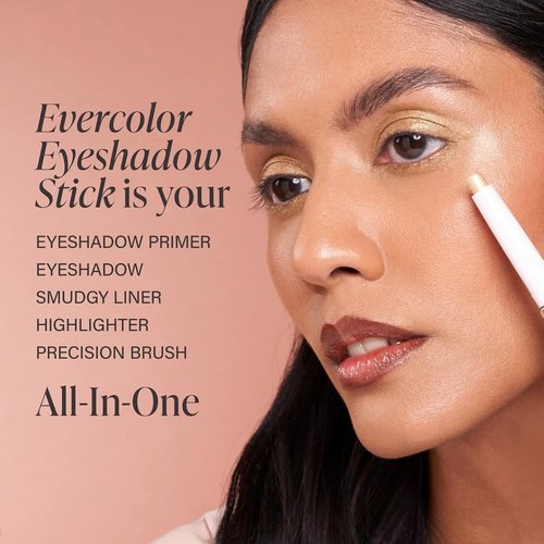 Mally Beauty Evercolor Eyeshadow Stick - Nautical Shimmer - Waterproof, Crease-Proof Formula - Easy Application