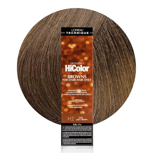 L'Oréal Technique HiColor Permanent Hair Color - Lifts Dark Hair in One Step | Rich Browns & Blondes