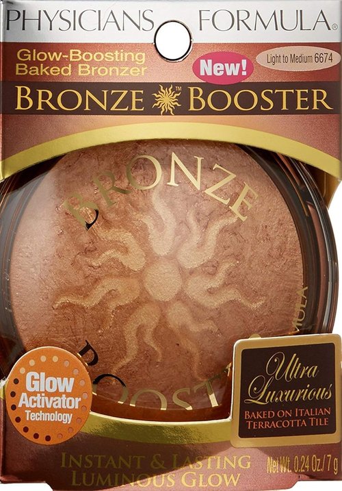 Physicians Formula Bronze Booster - Vitamin-Infused Glow Activator for Luminous Finish | Light-to-Medium Tan Enhancer
