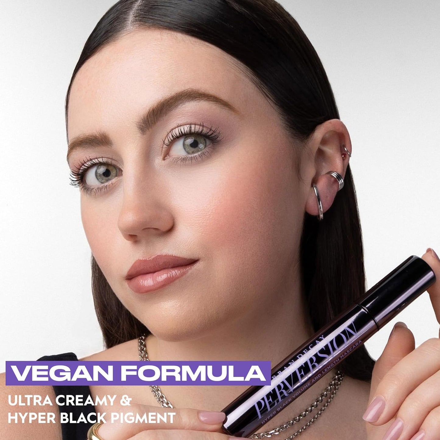 Urban Decay Perversion Volumizing Mascara - Black, Lengthening & Smudge-Resistant Formula, 16HR Wear