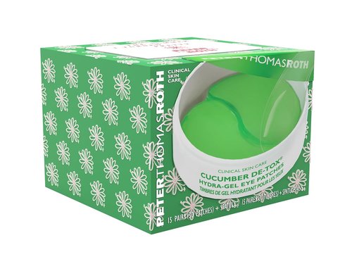 Peter Thomas Roth | Cucumber De-Tox Hydra-Gel Eye Patches - Travel Size for Refreshing Eye Care
